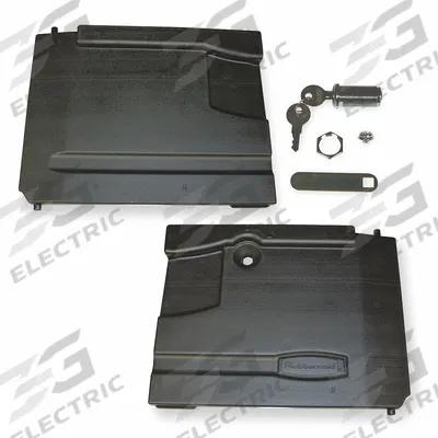RUBBERMAID COMMERCIAL PRODUCTS Doors: For 4MC26 (MPN GRFG4094L1BLA) - Material Handling Parts