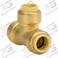 APPROVED VENDOR Tee: 3/8 in OD x 3/8 in OD x 3/8 in OD Size, Brass, Coupling (MPN LF804R). Key specifications — Brand: APPROVED VENDOR.
