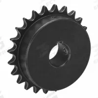 TRITAN Sprocket: 40, For 1/2 in Chain Pitch, 1 in Bore Dia, 24 Teeth, 3.831 in Pitch Dia, Steel (MPN 40BS24H X 1). Key specifications — Brand: TRITAN.