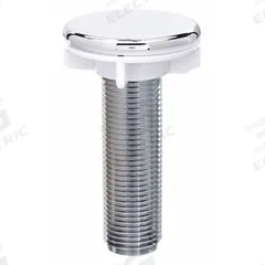 APPROVED VENDOR Faucet Hole Cover: 1 3/4 in Overall Dia, 1 1/2 in Overall Wd, 3 1/4 in Overall Ht (MPN 1PPJ6). Key specifications — Material: Plastic; Color: Silver; Connection Type: Screw; Brand: APPROVED VENDOR; Application: Sink Drain.