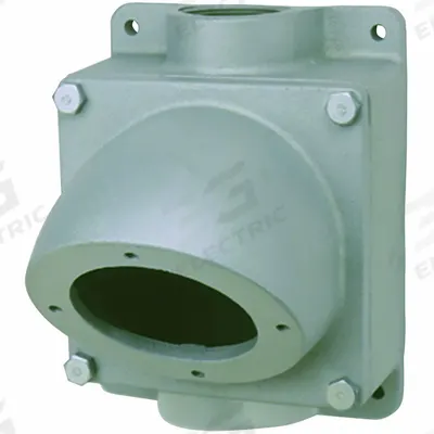 HUBBELL Back Box: 200 A, 2 in, Dead End Hub - Back Boxes