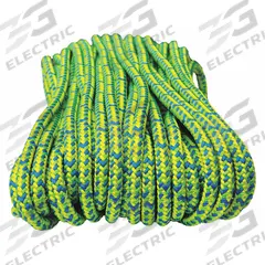 ALL GEAR Rigging and Climbing Rope: Double Braid, 1/2 in Dia, 750 lb Working Load Limit, Nylon, Blue (MPN AG16SP12120N). Key specifications — Brand: ALL GEAR; Rope Type: Dynamic; Third Color: Yellow.