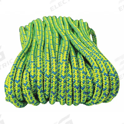 ALL GEAR Rigging and Climbing Rope: Double Braid, 1/2 in Dia, 750 lb Working Load Limit - Rigging & Climbing Rope