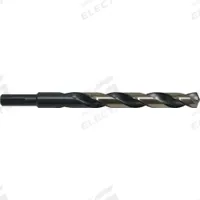 CLE-LINE Reduced Shank Drill Bit: 29/64", 135° Split Point, Black & Gold HSS, 3-Flats Shank (MPN C18118). Key specifications — attr1225567: 0.4531.