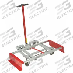 RAYMOND PRODUCTS Furniture Dolly: 600 lb, Red/Silver, 43 in H x 40 in W x 23 in D, (4) Swivel (MPN 4108). Key specifications — Color: Red; Caster Wheel Type: Swivel; Caster/Wheel Configuration: (4) Swivel; Brand: RAYMOND PRODUCTS; Caster Wheel/Tread Material: Rubber.
