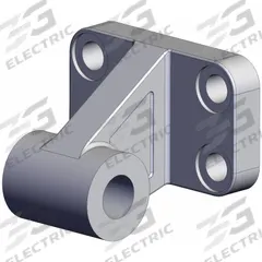 SMC Mounting Bracket: Clevis/Pivot Bracket, Fits 32 mm Bore Dia, 51 mm Overall Lg, E5032. Key specifications — attr947461: E5032; attr991689: Mounting Bracket; attr947484: SMC.