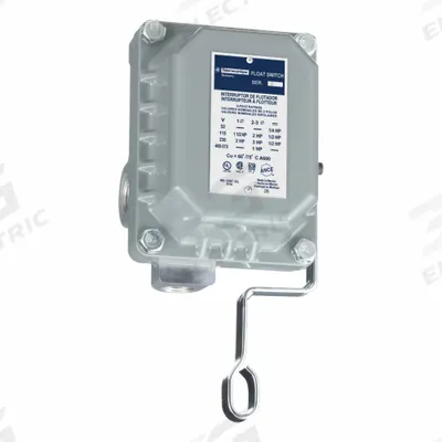 TELEMECANIQUE SENSORS Open Liquid Level Switch: Close On Rise, Open Tank Vertical Mounting - Lever-Operated Open-Tank Float Switches