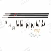 FASTTRACK Wall-Mount Track System Kit: Garage Kit, 12 Pieces, 48 in Rail Lg, Steel (MPN 2012266). Key specifications — Load Capacity: 50 lb (Locking Hooks); Kit Contents: (3) Rails; Kit Type: Garage Kit; Material: Steel; Brand: FASTTRACK; Includes Hardware: Hardware Included.