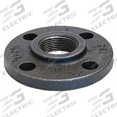 ANVIL Metal Pipe Flange: Flange, 2 in, Female NPT Threaded, Flat, 175 psi @ 150° F, Cast Iron (MPN 0309002806). Key specifications — Brand: ANVIL; Maximum Operating Pressure: 175 psi @ 150° F.