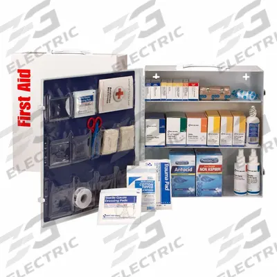 FIRST AID ONLY First Aid Kit and Housing: 670 Components, ANSI/ISEA Z308.1-2021, Type I/II - General Purpose ANSI First Aid Kits