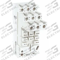 SCHNEIDER Relay Socket: 25 A Rating, DIN-Rail Socket Mounting, 11 Pins, C Socket, Std, Finger Safe (MPN 70-788EL11-1). Key specifications — Brand: SCHNEIDER.