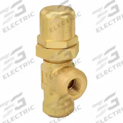 PARKER Pressure Control Valve: 4 gpm, 2,600 psi Max Set, Brass, 1/4 in NPT (MPN 632B-12-1/4-2). Key specifications — Brand: PARKER.
