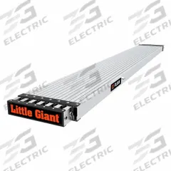 LITTLE GIANT Scaffolding Plank: Aluminum, Aluminum, 15 ft Overall Lg - Max, 15 in Overall Wd (MPN 11915). Key specifications — Frame Material: Aluminum; Brand: LITTLE GIANT.