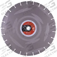 HUSQVARNA Diamond Saw Blade: Iron/Reinforced Concrete, 14 in Blade Dia., 1 in Arbor Size, Wet/Dry (MPN DI5 14). Key specifications — attr1097734: Wet/Dry; attr1097738: Power Cutter; attr1097751: HUSQVARNA.