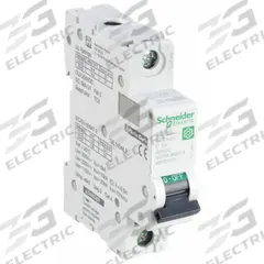 SCHNEIDER IEC Supplementary Protector: 1 A Amps, 250V DC, 5kA at 250V DC, Screw Clamp, C60H-DC, C (MPN M9U21101). Key specifications — Brand: SCHNEIDER; Terminal Connection: Screw Clamp; DC Voltage Rating: 250V DC; Max. AIR Rating: 5kA at 250V DC; Series: C60H-DC; AC Voltage Rating: Not Rated; Curve Type: C.