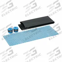 IMPACTO Tool Wrap: 6 1/2 in Overall Ht, 5 in Overall Wd, 1/8 in Thick, VI4713. Key specifications — attr1169215: Orthex Tool Wrap; attr1169238: IMPACTO.