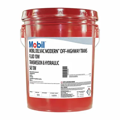 MOBIL Drive Train Transmission Oil: Drive Train Transmission Fluid, Powershift Transmissions - Heavy Equipment Drivetrain Transmission Fluids