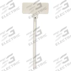 TY-RAP Cable Tie: 4 in Nominal Lg, 1/16 in Nominal Max. Bundle Dia., Perpendicular to Tie, 100 PK (MPN TY553M). Key specifications — Brand: TY-RAP; Marking Pad Size: 13/16 in x 3/8 in; Outdoor Use: No; Color: Natural.
