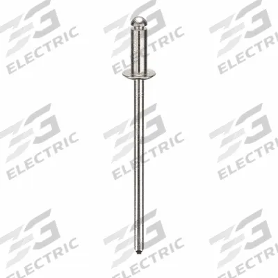 APPROVED VENDOR Blind Rivet,1 13/38" L,0.094" dia,PK500: Inch, 1 11/32 in Overall Lg, 1/4 in Body Lg - Domed-Head Blind Rivets