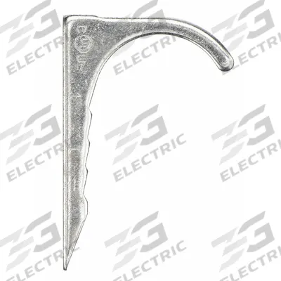 APPROVED VENDOR Nail Strap: Steel, Zinc Plated - Stud Mounts for Conduit & Cable