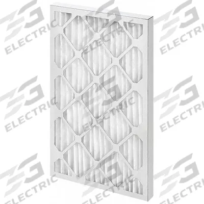 GRAINGER Pleated Air Filter: 16 in x 20 in x 2 in, MERV 9 - MERV 9 Pleated Air Filters