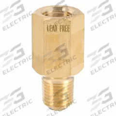 WINTERS Pressure Gauge Snubber: Lead Free Brass, Filter, Lead Free Brass NPT, 1 Pistons (MPN SSN515LF). Key specifications — Snubber Type: Filter; Connection Type: NPT; Brand: WINTERS; Material: Lead Free Brass; Compatible Liquids and Gases: Air.