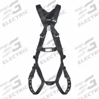 MSA Fall Protection Harnesses: Arc Flash, 400 lb Wt Capacity, Vest Harness, Quick-Connect / Tongue (MPN 10252209). Key specifications — attr655461: 10252209; attr655464: MSA; attr655505: Back; attr655506: Welding; attr655507: Black; attr655510: No; attr655511: General Industry; attr655514: Yes.