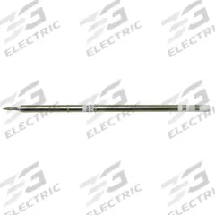 HAKKO Soldering Tip: T15 Series, Conical, 0.8 mm W, 14 mm Lg (MPN T15-SBS04). Key specifications — Brand: HAKKO; Compatible Handpiece Manufacturer Model Number: FM-2027; Manufacturer Part Number: T15-SBS04.