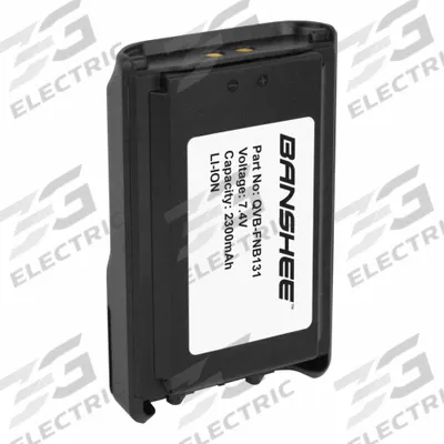 BANSHEE Radio Battery: Fits Vertex Std/Yaesu, For EVX-530 Series, 1,650 mAh, Lithium Ion - Vertex Standard-Compatible Batteries