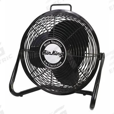 AIR KING Freestanding Fan: 12 in Blade Dia, Non-Oscillating, 3 Speeds, 16 1/2 in Ht - Office Floor Fans