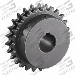 TRITAN Roller Chain Sprocket: 40-2, For 1/2 in Chain Pitch, 1 1/8 in Bore Dia, 25 Teeth, Steel (MPN D40BS25H X 1 1/8). Key specifications — Brand: TRITAN.