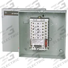 GE Lighting Magnetic Contactor: 12 Poles, 277V AC, 30 A, 2-Wire, Mechanically Held (MPN CR463MD0DNA10A0). Key specifications — Brand: GE.