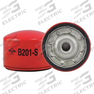 BALDWIN FILTERS Oil Filter: B201-S, M20-1.50 Thread Size, 3 3/16 in Overall Ht - Spin-On Oil Filters