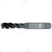 OSG Spiral Flute Tap: 1/2"-20 UNF, H11 / 2B, 3 Flute, Modified Bottoming Chamfer (MPN 2943000)