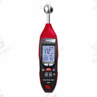 TRIPLETT Moisture Meter: Digital, LCD with Backlight, Pinless, Cement/Concrete/Drywall/Wood (MPN MS500). Key specifications — Display Type: Digital; Probes Included: Ball Pinless; Features: Adjustable Alerts; Compatible Material: Wood; Digital Display Screen Type: LCD with Backlight; Brand: TRIPLETT.