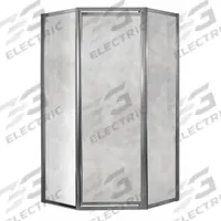 FOREMOST Shower Door: 24 in Max. Door Wd, 18 1/2 in Fixed Panel Wd, 70 in Overall Ht, Framed, Silver (MPN TDNA0570-OB-SV). Key specifications — Brand: FOREMOST.