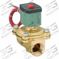 REDHAT Solenoid Valve: 2-Way, Normally Closed, 1 in Pipe Size, 120V AC, Watertight, High Flow (MPN 8210G054V). Key specifications — Pipe Size: 1 in; Voltage: 120V AC; Brand: REDHAT; Coil Enclosure: Watertight.