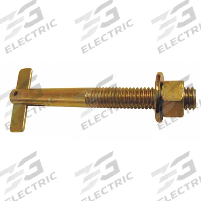 APPROVED VENDOR T-Anchor: 1/4 in Overall Dia, 1 3/4 in Overall Lg, 1/4"-20 Thread Size - Male-Threaded Toggle Anchors