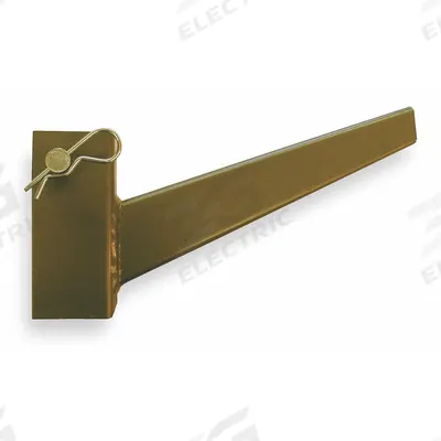 JARKE Arm: Inclined, 26 27/32 in Overall Arm Lg, 24 in Usable Arm Lg, 2,000 lb Arm Capacity - Heavy-Duty Pin-Lock Cantilever Rack Arms