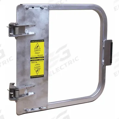 PS INDUSTRIES Single-Door Metal: Aluminum, For 16 3/4 in to 20 1/2 in Opening Wd