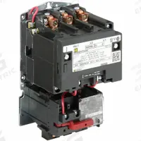 SQUARE D NEMA Magnetic Motor Starter: Non-Reversing, 3 Poles, NEMA Size 2, 45 A, 120V AC Coil (MPN 8536SDO1V02H30S). Key specifications — Brand: SQUARE D; Coil Voltage: 110/120V AC; Phase: Three; Operator: None; Terminal Connection Type: Screw Clamp Terminals; Includes Pilot Light: No; Operator Controls: None; Auxiliary Contacts Included: No Auxiliary Contacts Included.