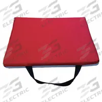 IMPACTO Kneeling Pad: 12 in x 24 in, 1 in Thick, External Handle (MPN 979-11). Key specifications — Material: Suede; Brand: IMPACTO; Color: Gray; Manufacturer Part Number: 979-11; Handle Type: External Handle.