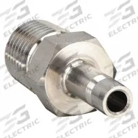 PARKER Compression Fitting Adapter: 3/8 in OD x 3/8 in Pipe Fitting Size, Compression x MNPT (MPN 6MA6N-316). Key specifications — Compatible Fitting Brands: Parker A-LOK; Brand: PARKER.