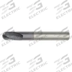 WIDIA HANITA Ball End Mill: Carbide, TiAlN Coated, 2 Flute, 12 mm Mill Dia, 12 mm LOC, 76 mm OAL (MPN 715112005RT)