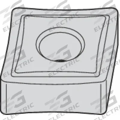 WIDIA Diamond Turning Insert: CNGP4305 - Diamond Indexable Turning Inserts
