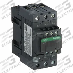 SCHNEIDER IEC Magnetic Contactor: Non-Reversing, 3 Poles, 3NO Contacts, 65 A, 240V AC Coil (MPN LC1D65AU7). Key specifications — Brand: SCHNEIDER; Integrated Surge Suppression: No.