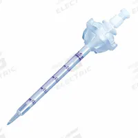 GLOBE SCIENTIFIC Dispenser Syringe Tip: Sterile, 50 ul Capacity, Bulk Bag, No Filter, Clear, 100 (MPN 3923S). Key specifications — Autoclavable: Not Autoclave Compatible; Brand: GLOBE SCIENTIFIC; Color: Clear; Disposability: Single-Use; Material: Polypropylene; Sterility: Sterile; For Pipette Type: Repeat Volume Pipettor; Includes Filter: No Filter.
