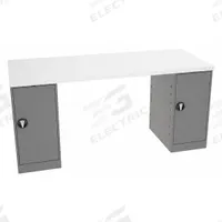 TENNSCO Workbench: Fixed Ht, Laminate, 72 in x 30 in, 750 lb Overall Load Capacity, Gray (MPN MWB-3-3072P). Key specifications — Brand: TENNSCO.