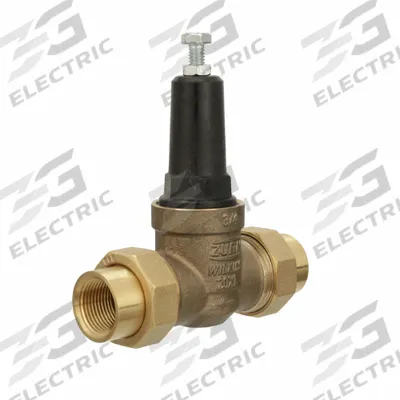WILKINS Water Pressure Reducing Valve: FNPT x FNPT, 3/4 in Pipe Size, Cast Bronze - Standard Capacity Water Pressure Regulators