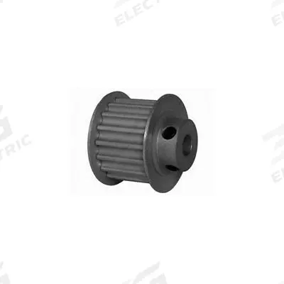 Dayton Timing Pulley: Modified Curvilinear, Fixed, For GT Timing Belt Section - GT Section Fixed-Bore Timing Pulleys with Hub